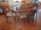 Dining Room Table w/6 Chairs and Extra Leaf