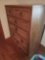 4 PC Bedroom Suite Inc Chest of Drawers, Dresser w/ mirror, end table & head board