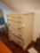 3 pc Bedroom Suite, W/ dresser w/ book shelf and two chest of drawers w/ contents
