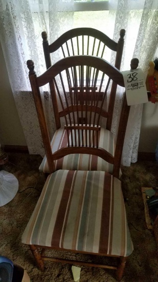 2 dining room chairs