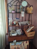Contents of Baker's Rack, Inc. Pictures, Candles, Alabaster Style Horse Book Ends & Decor