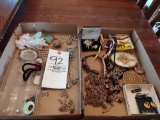 2 Boxes of Costume Jewelry