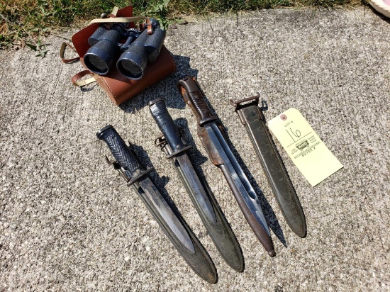 Army Knives/Bayonette - Tasco Deluxe Binoculars