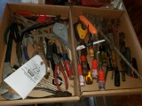 Assorted Tools - Pliers, Drivers, Chizels, and more
