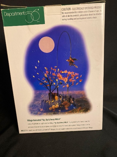 Dept 56 Halloween Up Up & Away Witch