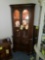 Lighted Corner Cabinet