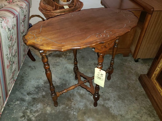 Carved Foyer Table