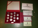 1980 Olympic Coin Set