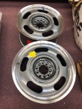 Set of Chevy Aluminum Wheels