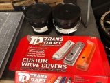 Finned aluminum valve covers and seat foam 6613