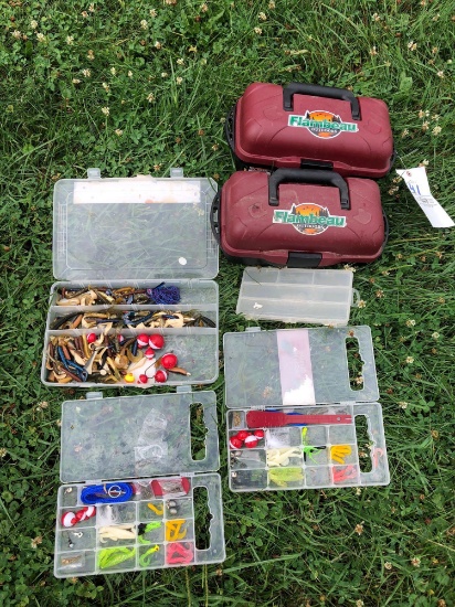 Tackle boxes - fishing lures