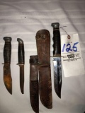 Kabar knife - old Marbles knife (rust)