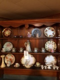 Assorted china including, Nippon, Moliers, A.K, Limoges