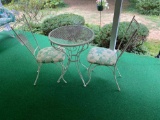 Metal Patio Table and Chairs