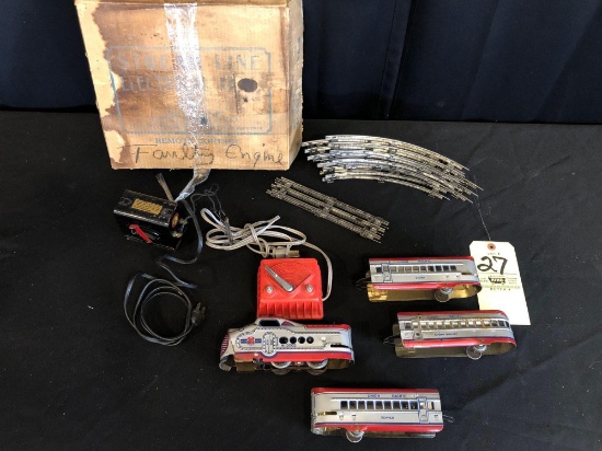 Marks Electric Train with Original Box