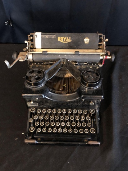 Glass-Sided Royal Typewriter