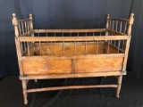 Bird's Eye Maple-Sided Crib