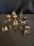 Assorted cast-iron miniatures