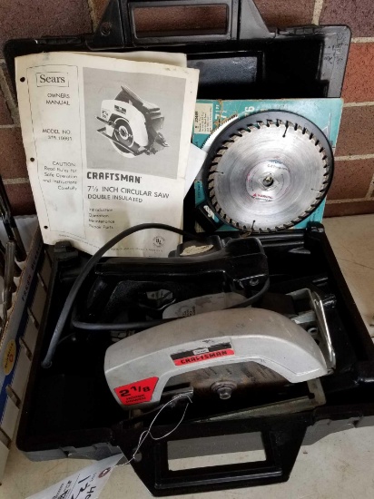 Craftsman 2 1/8HP circular saw