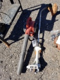 Gas blower and stihl trimmer