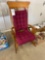 Maple rocking chair