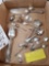 Box of assorted sterling flatware