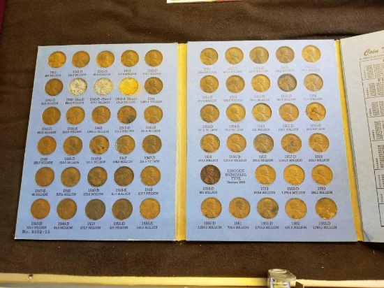 Full book Lincoln cents, book no. 2