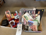 2 boxes of Elvis items