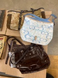 4 designer purses/handbags
