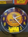 Busch Light clock