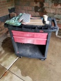 Rubbermaid tool box cart