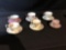 6 tea Ccups with saucers