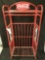 Coca-Cola garment rack, 33 x 68in