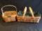 Longaberger imagine the possibilities 1991 basket, '91 small gathering baskets w/ liner