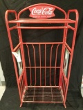 Coca-Cola garment rack, 33 x 68in