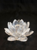 Swarovski Silver Crystal Flower