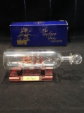 Mayflower Glass Collection Tea Clipper ship in bottle
