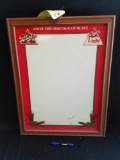 Blatz beer sign board, 20.5 x 27in