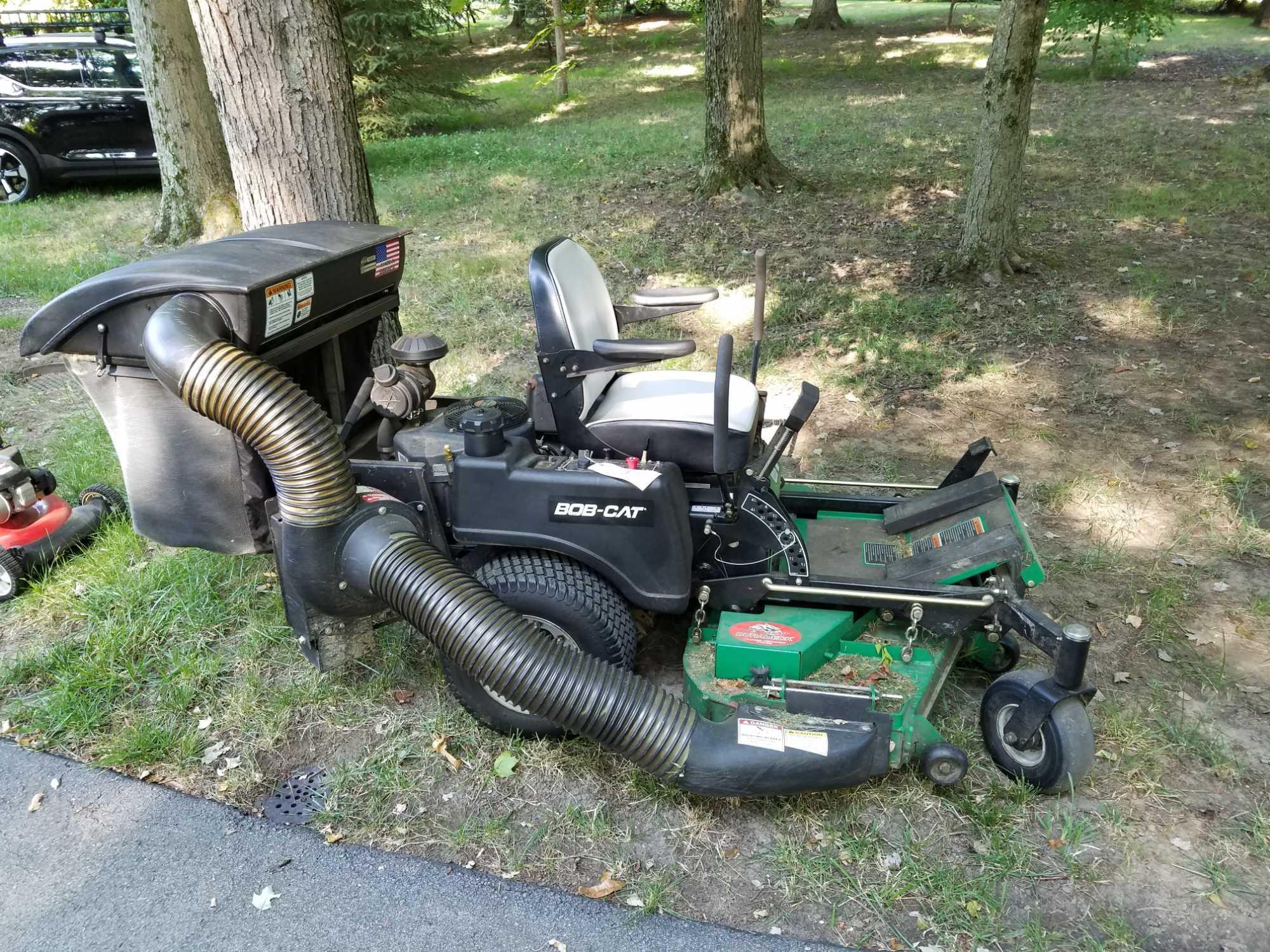 Bobcat zero turn bagger system hot sale