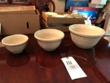 Roseville stoneware bowls