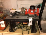 Black & Decker plunge router and Craftsman router table