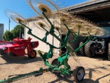 One owner like new Sitrex 10 wheel rake