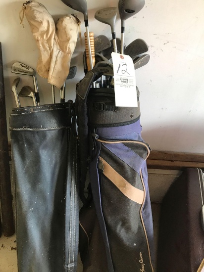 2 partial sets golf clubs