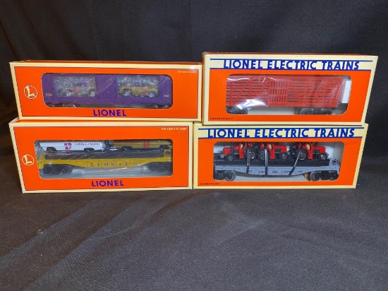 Lionel assorted cars