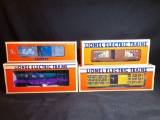 Lionel Mickey Mouse And Warner Bros. Train Cars, Lionel Cola Train Car