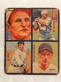 1935 Goudey 4 in 1 puzzle, picture #2 card F (Klein puzzle picture)