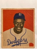 1949 Bowman #50 Jackie Robinson rookie card