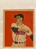 1949 Bowman #27 Bob Feller card
