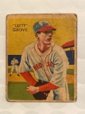 1934 Diamond Stars #1 Lefty Grove card