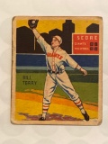 1934 Diamond Stars #14 Bill Terry card